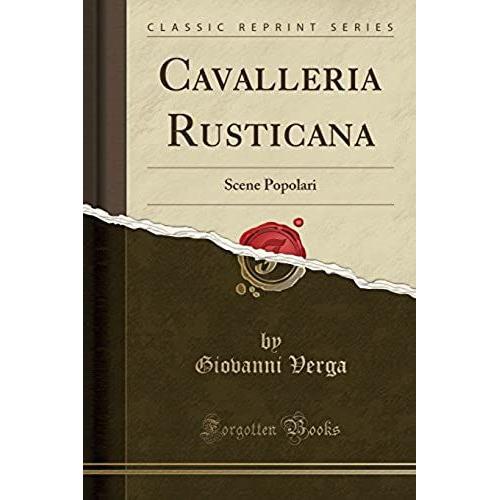 Verga, G: Cavalleria Rusticana