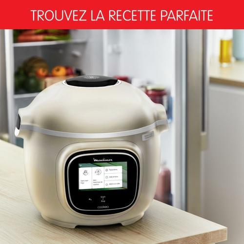 Moulinex Cookeo + Touch Mijoteur CE901100 250 recettes Blanc