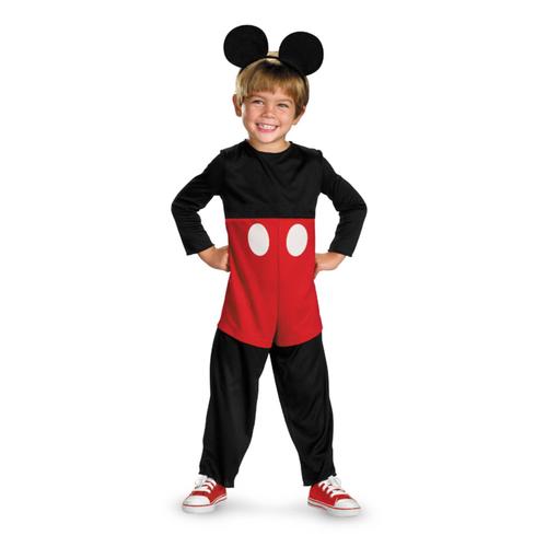 Déguisement Mickey Mouse Classique Enfant - Taille: 5 - 6 Ans (109 - 126 Cm))