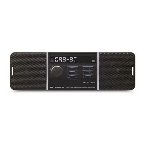 Autoradio Bluetooth Dab-Bt/Usb/Sd/Aux Fm Tuner Haut Parleurs Intégrés 12/24v