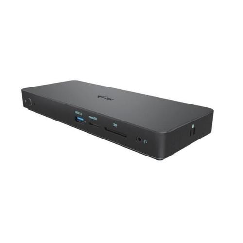 i-Tec - Station d'accueil - USB-C / Thunderbolt 3 / Thunderbolt 4 - HDMI, 2 x DP - 1GbE - 130 Watt - Europe