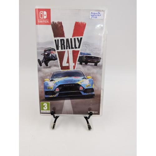 Jeu Nintendo Switch V-Rally 4 En Boite, Sans Notices (Jaquette Légèrement Pliée)