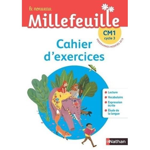 Le Nouveau Millefeuille Cm1 - Cahier D'exercices