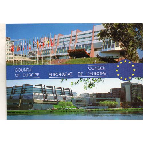 Carte Postale Xx Eme Siecle Strasbourg - 67 - Bas Rhin - Palais Du Conseil De L'europe