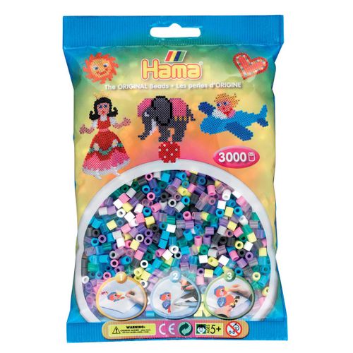 Hama Midi Sachet 3000 Perles 11 Coul
