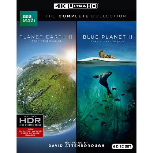 Planet Earth Ii / Blue Planet Ii [Ultra Hd] 4k Mastering, Boxed Set