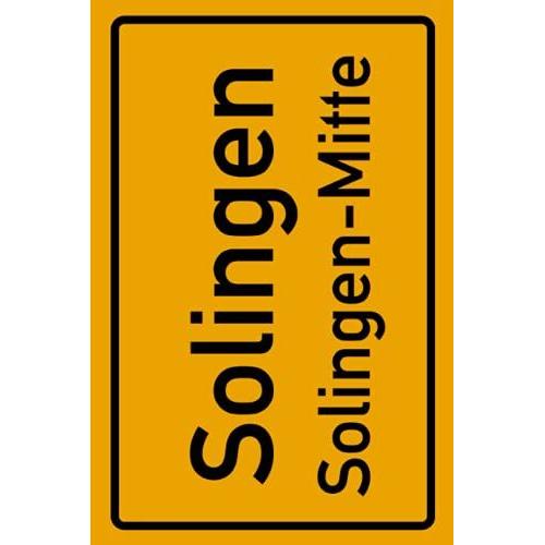 Solingen Solingen-Mitte: Deine Stadt, Deine Region, Deine Heimat! | Notizbuch Din A5 Karierte 120 Seiten Geschenk (German Edition)