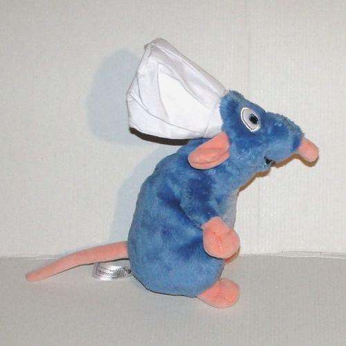 Peluche doudou Ratatouille Chef cuisinier Toque 32 cm Disney Famosa chez  vous dès demain