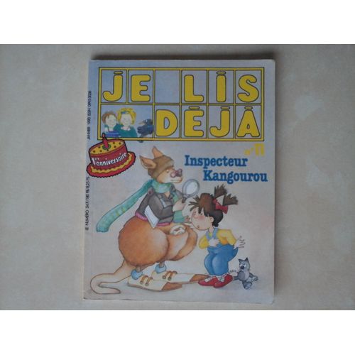 Je Lis Déjà N°11, Inspecteur Kangourou - Béatrice Guthart, Pascal Teulade, Georges Robin