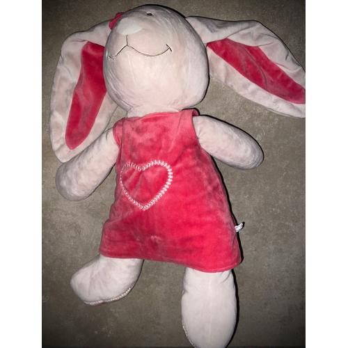 Doudou Lapin Anna Noukie’S Grand Modèle 42cm Peluche Jouet Poupée Lapinette Noukies 