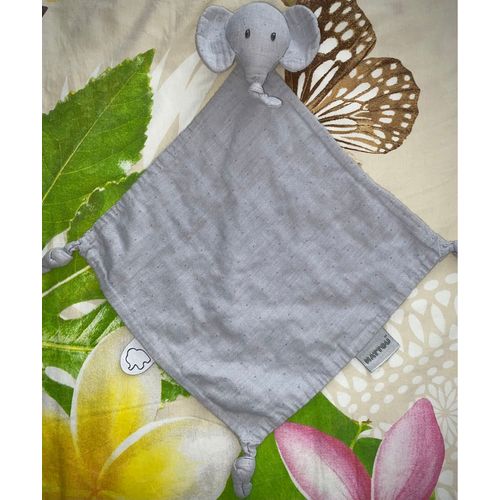 Doudou Éléphant Nattou Maxi Lange Coton Tembo Jouet Bébé Soft Toy Cuddle Baby 