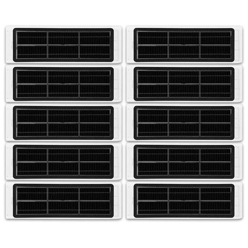 Lot de 10 filtres HEPA à charbon actif pour aspirateur Xiaomi Roborock S6/S5/MAX/S60/S65/S50/S55/E25/E35, pièces détachées