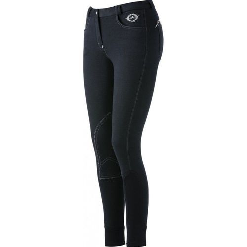Pantalon Equithème "Césaria" - Couleur : Marine, Taille : 38, Taille : Femme