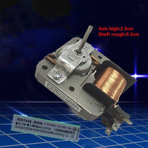 Moteur de ventilateur de refroidissement pour four à micro-ondes, modèle compatible MDT-10CEF / YZ-E6120-W51D 220-240V 18W, 2 pièces