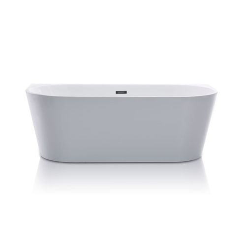 Baignoire îlot - DIVINA - 200L - 150*75*58 cm - Blanche