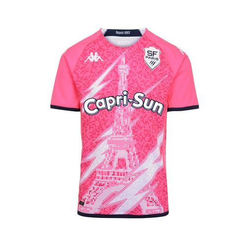 Maillot Kappa Kombat Stade Français Paris Domicile Officiel Rugby