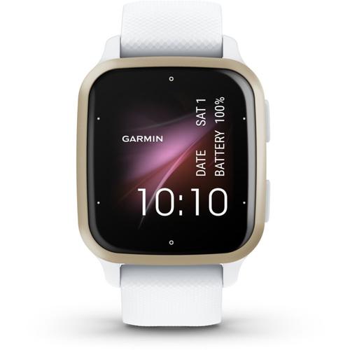 Garmin Venu Sq 2 - 40 Mm - Blanc - Montre Intelligente Avec Bracelet - Silicone - Blanc - Taille Du Poignet : 125-190 Mm - Affichage 1.41" - Bluetooth, Wi-Fi, Ant+ - 38 G