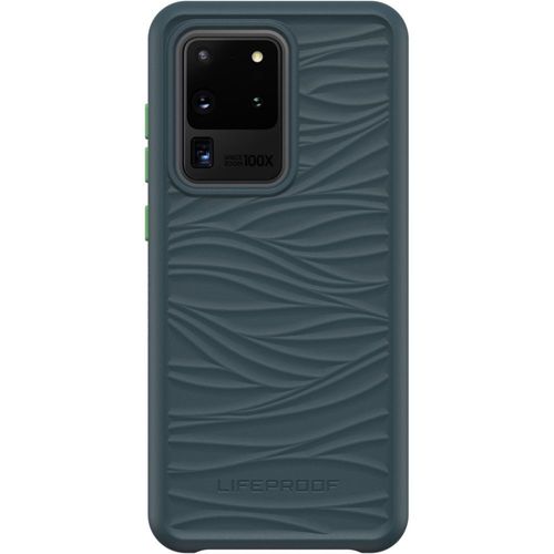 Lifeproof Wake - Coque De Protection Pour Téléphone Portable - Plastique Recyclé D'origine Marine - Bleu-Vert, Neptune - Vague De Fraîcheur - Pour Samsung Galaxy S20 Ultra, S20 Ultra 5g