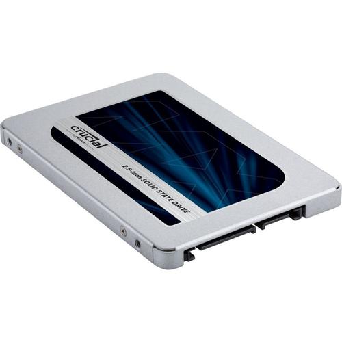 Crucial MX500 - Disque SSD - chiffré - 2 To - interne - 2.5" - SATA 6Gb/s - AES 256 bits - TCG Opal Encryption 2.0