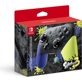 Manette Nintendo Switch Pro Édition Splatoon 3