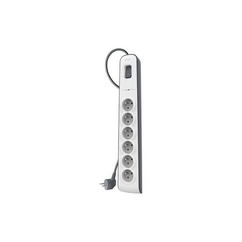 Belkin 6 Outlet Power Surge Protector - Protection contre les surtensions - connecteurs de sortie : 6