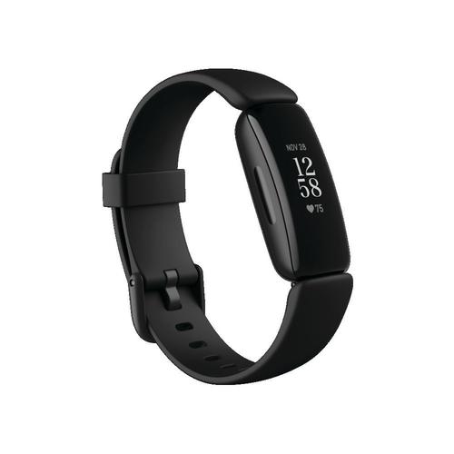 Fitbit Inspire 2 - Noir - Suivi D'activités Avec Bracelet - Silicone - Noir - Taille Du Bracelet : S/L - Monochrome - Bluetooth