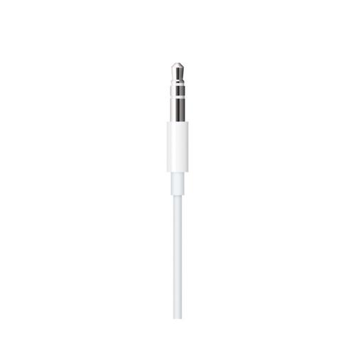 Apple Lightning to 3.5mm Audio Cable - Câble audio - Lightning mâle pour mini jack 4 pôles mâle - 1.2 m - blanc