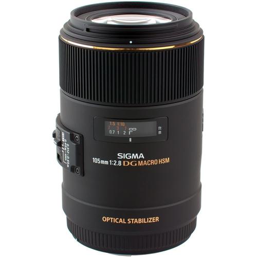 Macro-objectif Sigma EX - Fonction Macro - 105 mm - f/2.8 DG OS HSM - Canon EF