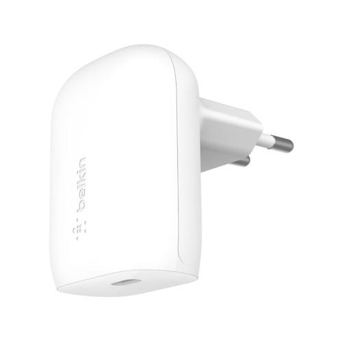 Chargeur Secteur Usb-C 30w Belkin Pd Pps Wall Charger Wca005vfwh