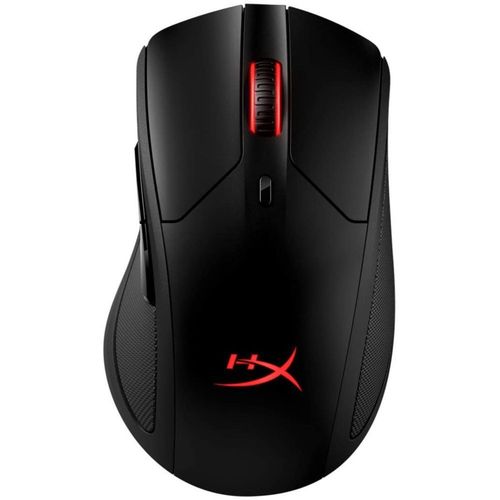 HyperX Pulsefire Dart Gaming - Souris - ergonomique - 6 boutons - sans fil - 2.4 GHz - récepteur sans fil USB - noir - pour Victus by HP Laptop 16; Laptop 14, 15, 17; Pavilion x360 Laptop;...