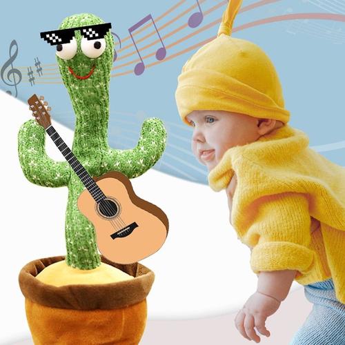 couleur F1 chansons espagnoles Jouet de Cactus parlant pour enfant,  décoration de la maison, joli jouet, poupée qui parle, répétition du son,  Kawaii, éducation