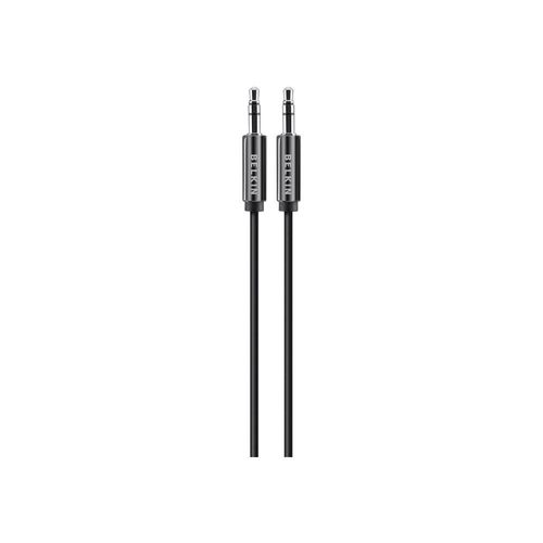 Belkin Stereo Cable - Câble audio - mini-phone stereo 3.5 mm mâle pour mini-phone stereo 3.5 mm mâle - 1.8 m