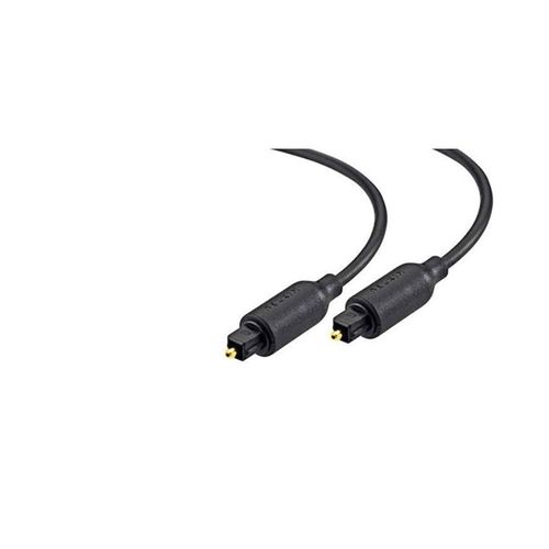 Belkin - Câble audio numérique (optique) - TOSLINK mâle pour TOSLINK mâle - 2 m - fibre optique