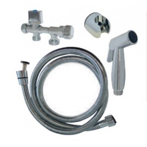 Douchette WC avec robinet - flexible - support BOUTTÉ