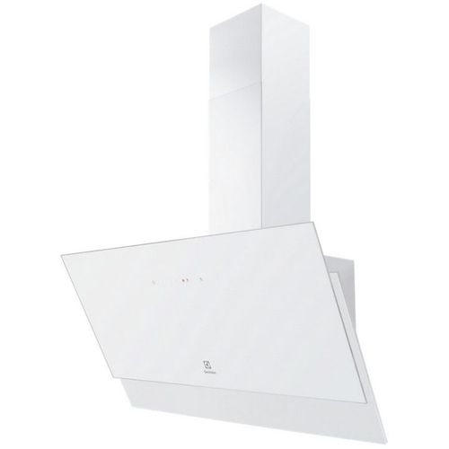 Electrolux - hotte décorative inclinée 90cm 700m3/h blanc - lfv619w