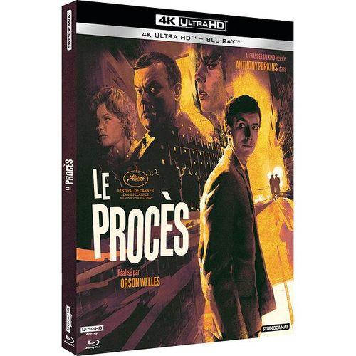 Le Procès - 4k Ultra Hd + Blu-Ray