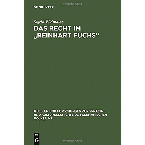 Das Recht Im "Reinhart Fuchs