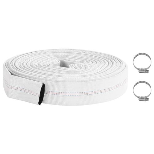 vidaXL Tuyau d'incendie 20 m 1"" PVC