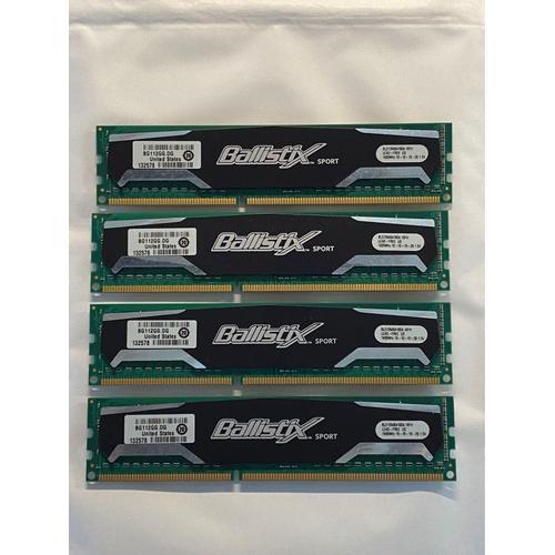 Crucial Ballistix Sport DDR3 4x4 go 1600 MHz