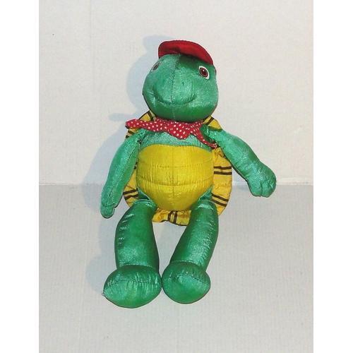 Peluche Franklin En Toile Model 26 Cm Jemini - Doudou Franklin La Tortue Style Puffalump