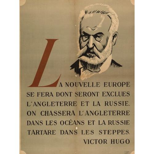 Affiche Victor Hugo