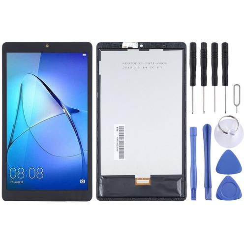 Huawei Mediapad T3 7.0 Wifi Bg2-W09 Écran Lcd (Original) + Tactile Préassemblés Sur Châssis + Outils (Noir)