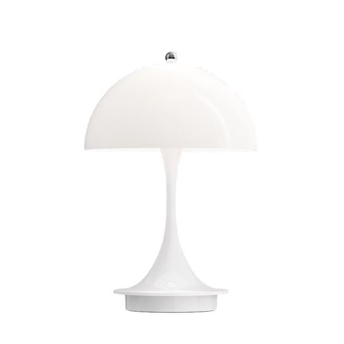 Louis Poulsen Lampe De Table Panthella Portable V2 Led 2700k (Blanc Opalin - Acrylique)