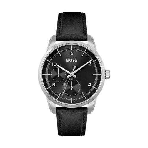 Montre Homme Hugo Boss Black Sport Lux En Cuir Noir