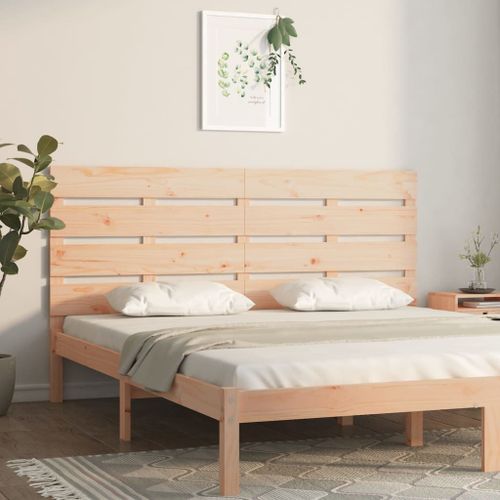 Vidaxl Tête De Lit 180x3x80 Cm Bois Massif De Pin