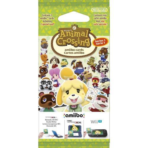 Nintendo Amiibo Animal Crossing - Series 1 - Kit De Carte De Jeu Vidéo Supplémentaire Pour Console De Jeu - Pour New Nintendo 3ds, New Nintendo 3ds Xl; Nintendo Wii U