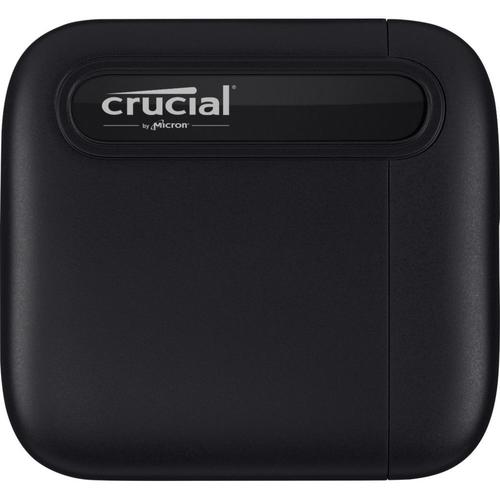 Crucial X6 - SSD - 500 Go - externe (portable) - USB 3.2 Gen 2 (USB-C connecteur)