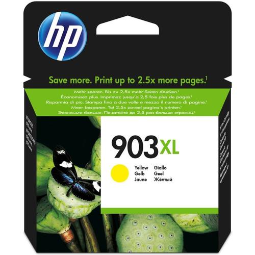 HP 903XL - 9.5 ml - à rendement élevé - jaune - originale - cartouche d'encre - pour Officejet Pro 6960, 6970, 6974