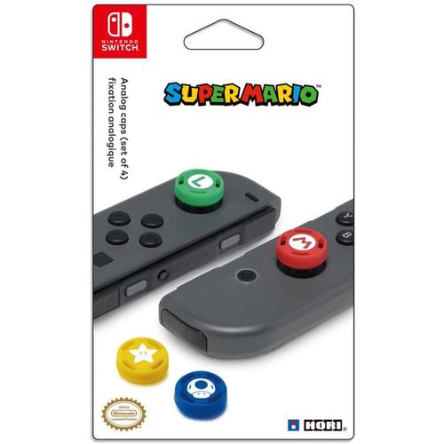 Accessoire Hori Caps De Protection Mario Pour Joy-Con