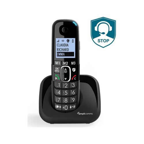 Téléphone sans fil AMPLICOMMS Téléphone sans fil Amplicomms Bigtel 150
